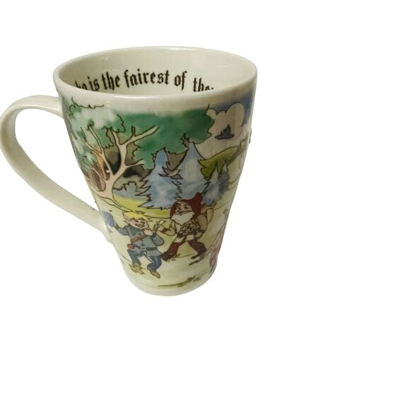 Snow White Seven Dwarfs Ceramic Mug Fairy Tale Theme 12oz - Picture 4 of 10
